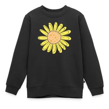 tournesol - Sweat Premium enfant bio - noir - Devant - AI Model Kid Female (0cm)