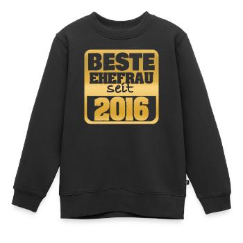 2016 - Sweat Premium enfant bio - noir - Devant - AI Model Kid Female (0cm)
