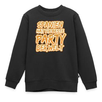 Spanien Spanien - Kinder Premium Organic Sweatshirt - Schwarz - Vorne - AI Model Kid Female (0cm)