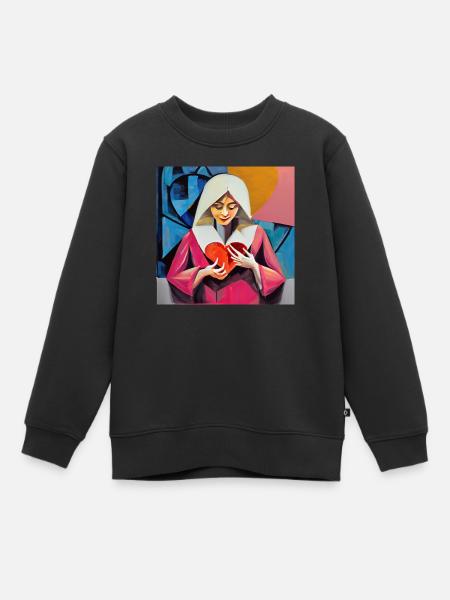 L’amour inconditionnel - Sweat Premium enfant bio - noir
