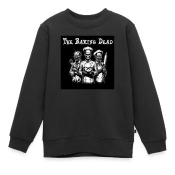 Plakat The Baking Dead 01 - Kinder Premium Organic Sweatshirt - Schwarz - Vorne - AI Model Kid Female (0cm)
