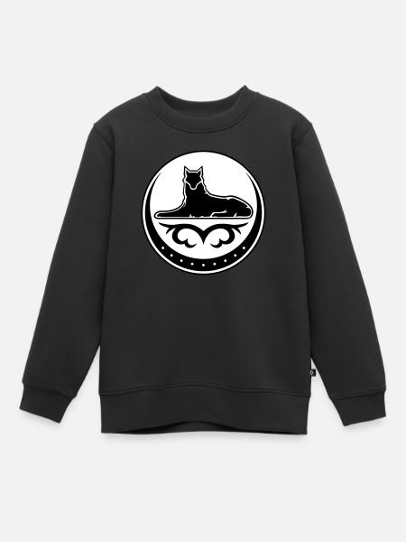 Itchkérie - Sweat Premium enfant bio - noir