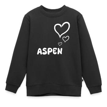 Tremble - Sweat Premium enfant bio - noir - Devant - AI Model Kid Female (0cm)