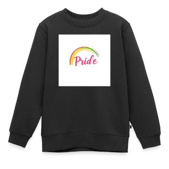 Pride - Kinder Premium Organic Sweatshirt - Schwarz - Vorne - AI Model Kid Female (0cm)
