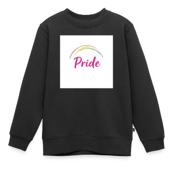 Pride - Kinder Premium Organic Sweatshirt - Schwarz - Vorne - AI Model Kid Female (0cm)