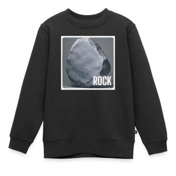 Rock Music - Kinder Premium Organic Sweatshirt - Schwarz - Vorne - AI Model Kid Female (0cm)