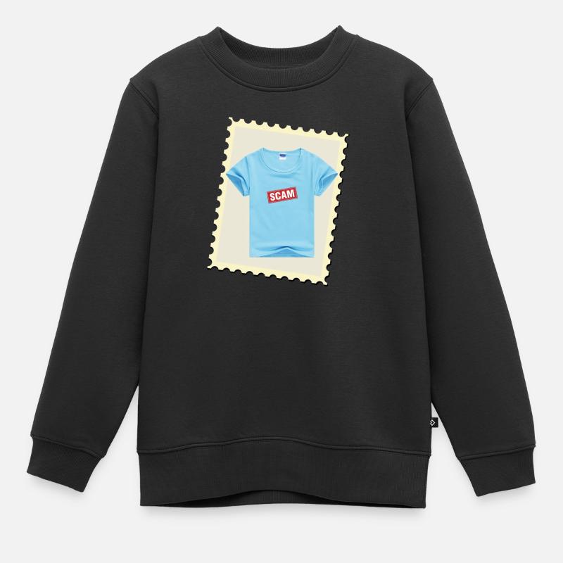 sc*am - Sweat Premium enfant bio - noir