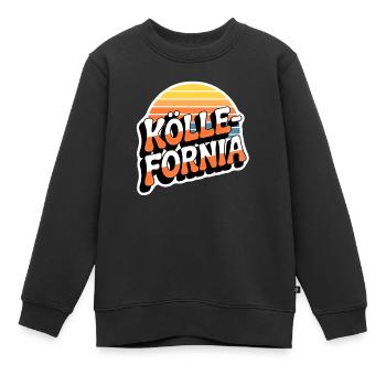 Koellefornia | Kölle vs. Kalifornien - Kinder Premium Organic Sweatshirt - Schwarz - Vorne - AI Model Kid Female (0cm)