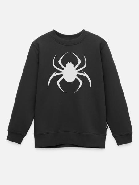 SPIDER - Kinder Premium Organic Sweatshirt - Schwarz