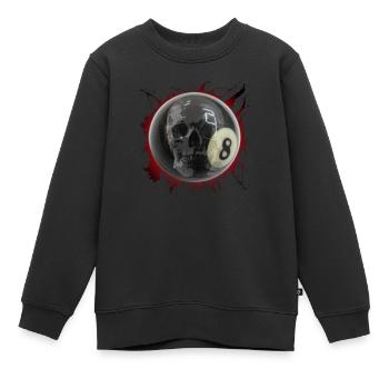 achten von Custom - Kinder Premium Organic Sweatshirt - Schwarz - Vorne - AI Model Kid Female (0cm)