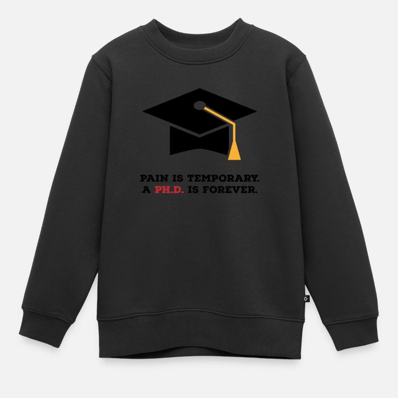 phd - Sweat Premium enfant bio - noir