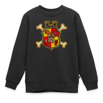 Teenager Premium T-Shirt - Wappen Burg Schreckenst - Kinder Premium Organic Sweatshirt - Schwarz - Vorne - AI Model Kid Female (0cm)