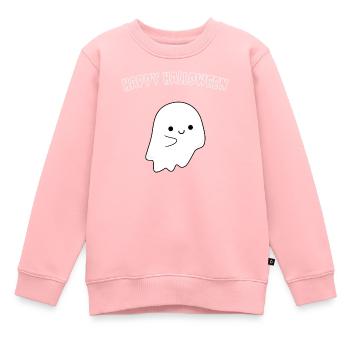 Happy Halloween - Kinder Premium Organic Sweatshirt - Rosa - Vorne - AI Model Kid Female (0cm)
