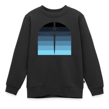 Rudern - Kinder Premium Organic Sweatshirt - Schwarz - Vorne - AI Model Kid Female (0cm)