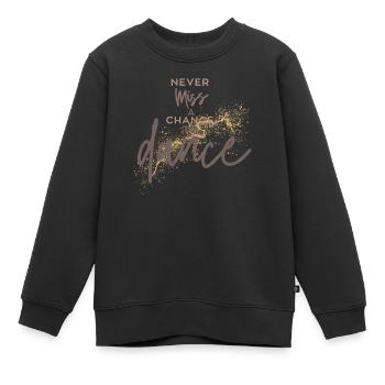 Danser danser Danser Dire Danse Dire danse - Sweat Premium enfant bio - noir - Devant - AI Model Kid Female (0cm)