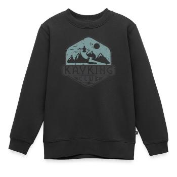 Wassersport - Kinder Premium Organic Sweatshirt - Schwarz - Vorne - AI Model Kid Female (0cm)