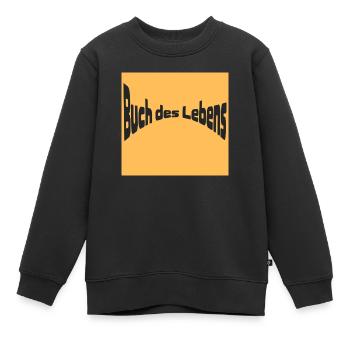 Buch des Lebens - Kinder Premium Organic Sweatshirt - Schwarz - Vorne - AI Model Kid Female (0cm)