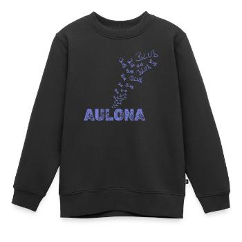 Segeln Aulona - Kinder Premium Organic Sweatshirt - Schwarz - Vorne - AI Model Kid Female (0cm)
