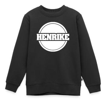 Legendary Legendaer Vorname Henrike - Kinder Premium Organic Sweatshirt - Schwarz - Vorne - AI Model Kid Female (0cm)