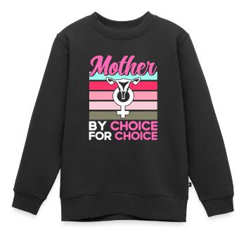 Gender equality Gender equality - Kids Premium Organic Sweatshirt - black - Front - AI Model Kid Female (0cm)
