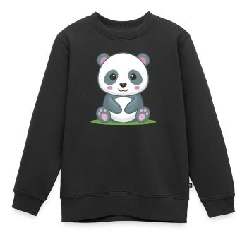 BamBam - Pour les rêveurs et les monstres câlins ! - Sweat Premium enfant bio - noir - Devant - AI Model Kid Female (0cm)