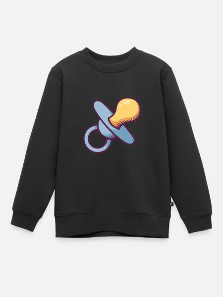 Bébé essentiel - Sweat Premium enfant bio - noir