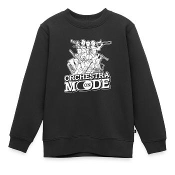 Orchestre Concert Classique Musique Classique - Sweat Premium enfant bio - noir - Devant - AI Model Kid Female (0cm)