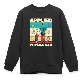 Physik Physiker - Kinder Premium Organic Sweatshirt - Schwarz - Vorne - AI Model Kid Female (0cm)