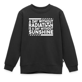 Physicien physicien - Sweat Premium enfant bio - noir - Devant - AI Model Kid Female (0cm)