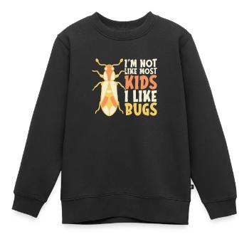 Biologie Biologiste Enfants Biologie - Sweat Premium enfant bio - noir - Devant - AI Model Kid Female (0cm)