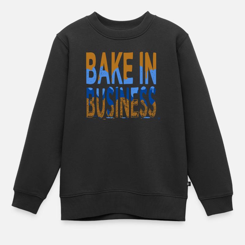 bday food prep cook present birthday present idea - Kinder Premium Organic Sweatshirt - Schwarz