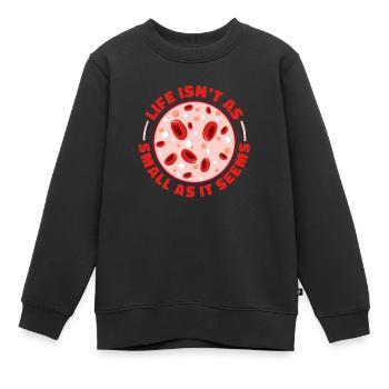Biologie Biologe Zellen Molekularbiologe - Kinder Premium Organic Sweatshirt - Schwarz - Vorne - AI Model Kid Female (0cm)