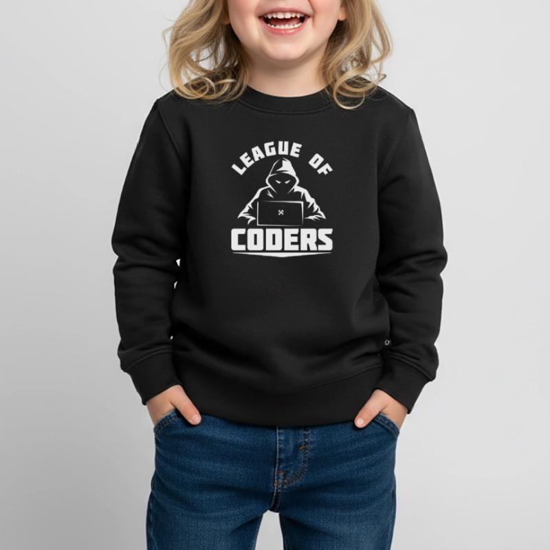 Developer Coder Programmer Kids Premium Organic Sweatshirt