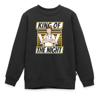 Krankenschwester Spritzen - Kinder Premium Organic Sweatshirt - Schwarz - Vorne - AI Model Kid Female (0cm)