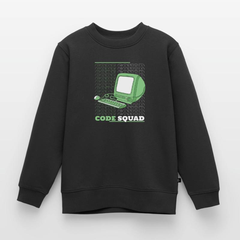 Entwickler Coder Programmierer Rechner Kinder Premium Organic Sweatshirt