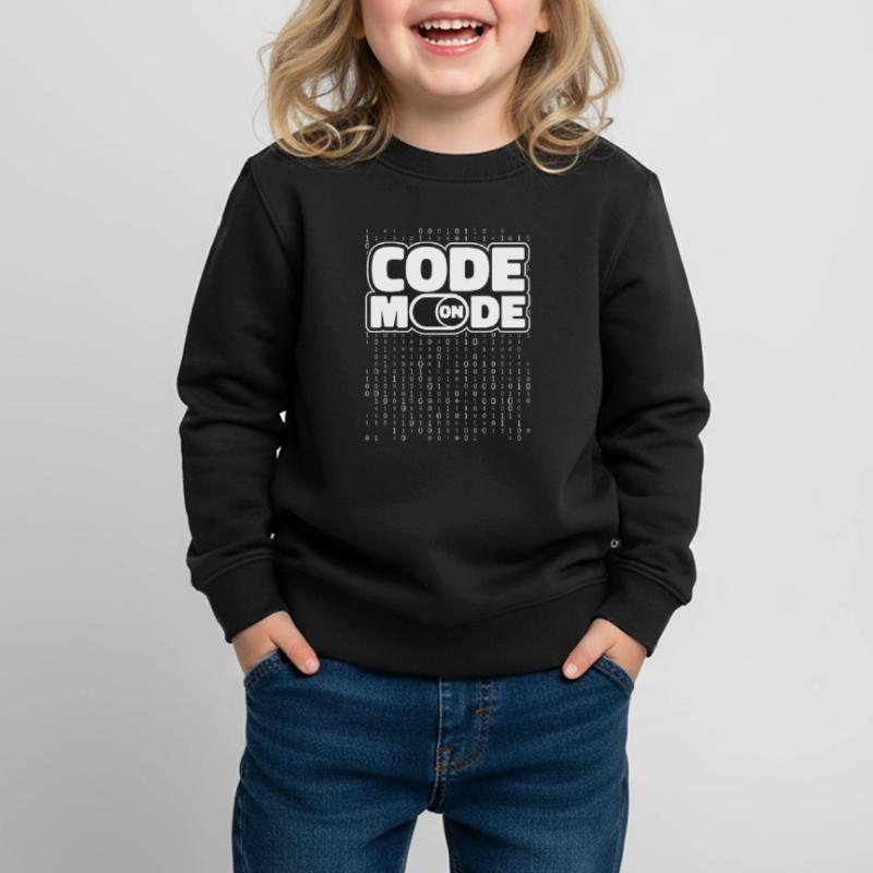 Developer Coder Programmer Kids Premium Organic Sweatshirt