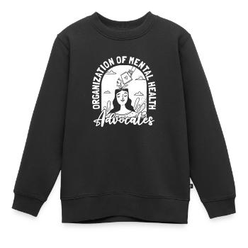 Psychologie Psychologe - Kinder Premium Organic Sweatshirt - Schwarz - Vorne - AI Model Kid Female (0cm)