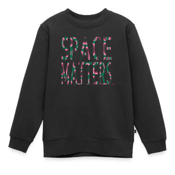 Idée cadeau anniversaire conspiration couleurs - Sweat Premium enfant bio - noir - Devant - AI Model Kid Female (0cm)