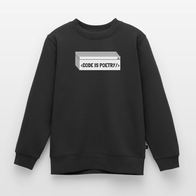 Developer Coder Programmer Kids Premium Organic Sweatshirt