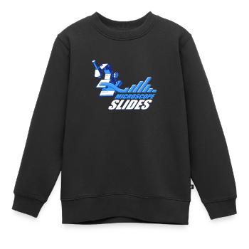 Biologie Biologe Mikroskop - Kinder Premium Organic Sweatshirt - Schwarz - Vorne - AI Model Kid Female (0cm)