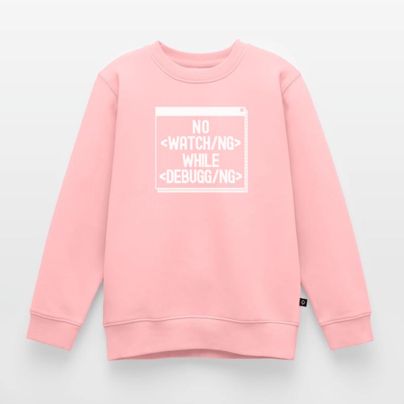 Developer Coder Programmer Kids Premium Organic Sweatshirt