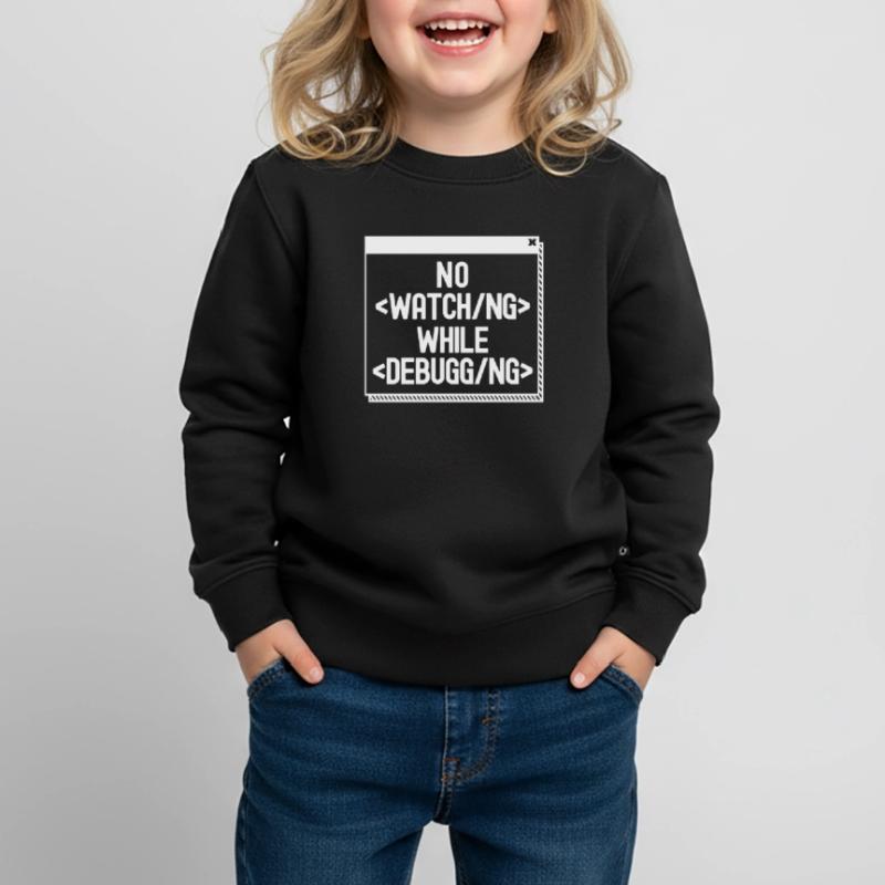 Developer Coder Programmer Kids Premium Organic Sweatshirt