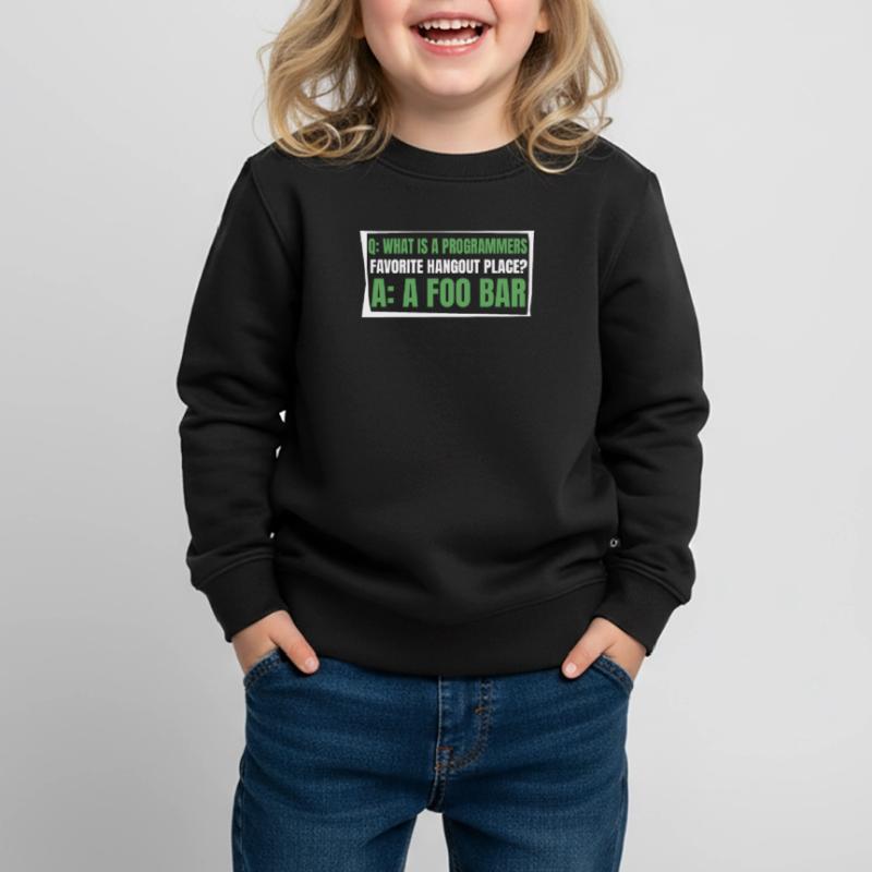 Développeur Coder Programmeur Drôle Sweat Premium enfant bio