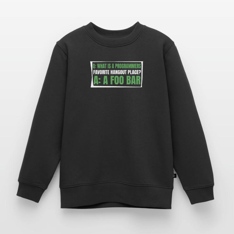 Développeur Coder Programmeur Drôle Sweat Premium enfant bio