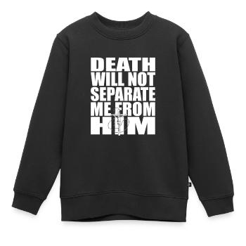 Christianisme chrétien - Sweat Premium enfant bio - noir - Devant - AI Model Kid Female (0cm)