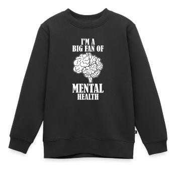 Psychologie Psychologe - Kinder Premium Organic Sweatshirt - Schwarz - Vorne - AI Model Kid Female (0cm)