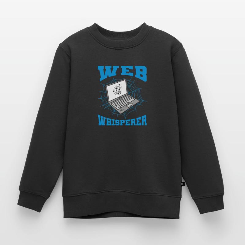 Web Developer Web Developer Funny Kids Premium Organic Sweatshirt