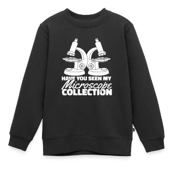 Biologie Biologe - Kinder Premium Organic Sweatshirt - Schwarz - Vorne - AI Model Kid Female (0cm)
