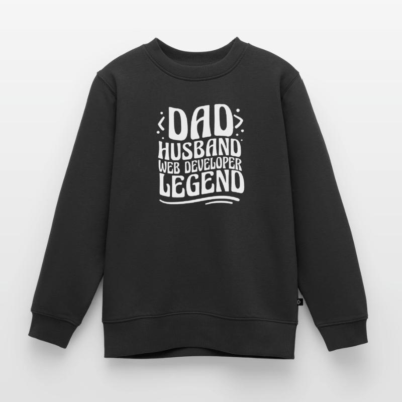 Web Developer Web Developer Kids Premium Organic Sweatshirt