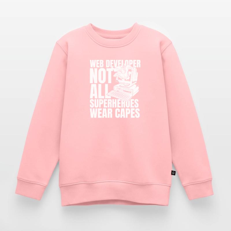 Web Developer Web Developer Kids Premium Organic Sweatshirt